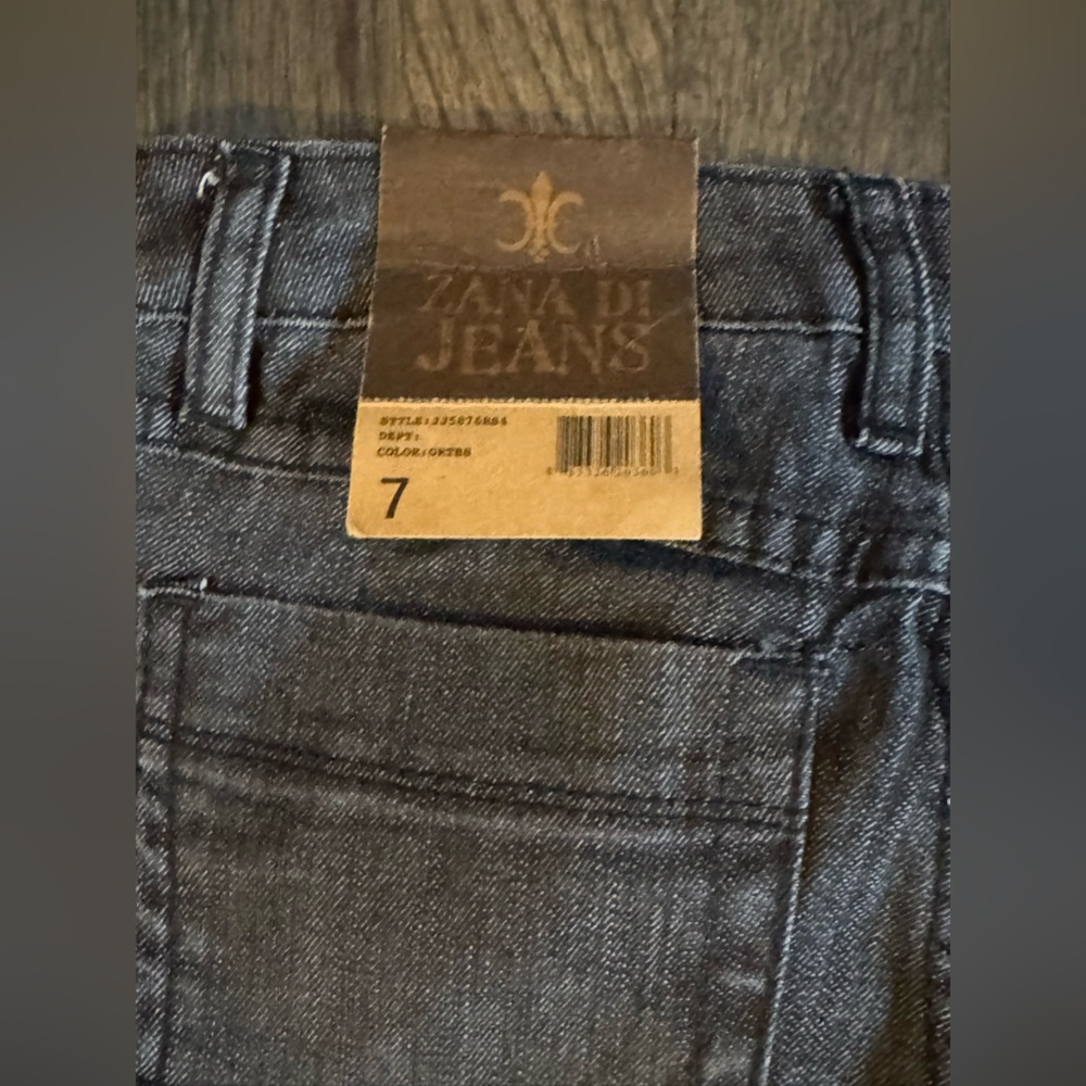 Zana Di premium denim y2k brand skinny jeans size 7 NWT - Picture 7 of 9